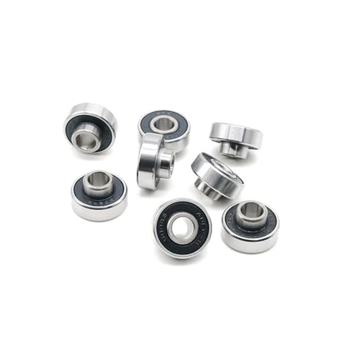 Roulements de skateboard 608RS de précision supérieure avec entretoise intégrée