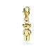 GIORRE ¤ Neu Teddybar, Anhanger 226 ¤ Feine Sterling Silber 925 Silber : Yellow 24K Gold Plating