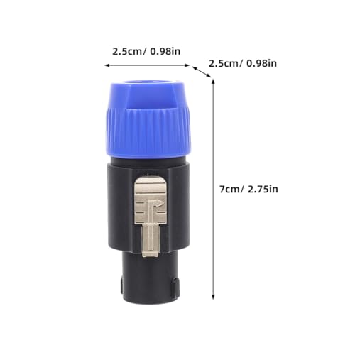 Conectores de plástico para terminales de altavoces conector de audio para altavoz DOITOOL 2