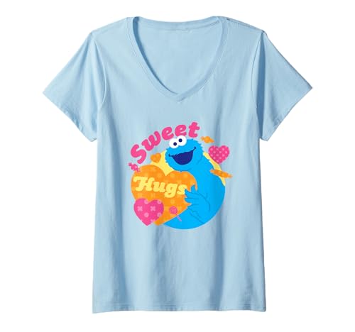 T-shirt Sesame Street Cookie Monster le cadeau id&eacute;al de Saint-Valentin