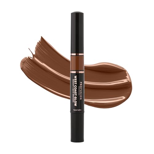 Profusion Cosmetics West Coast Glow Liquid Bronzer – Lightweight Buildable