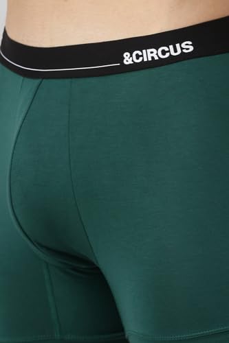 Image of &Circus Men's Puresoft Beechwood Modal Boxer Brief | Ultra Soft Mens Breathable Boxer Briefs Innerwear Men