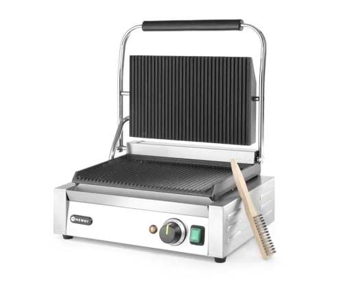 Profi Kontaktgrill von Hendi für Paninis und Sandwiches
