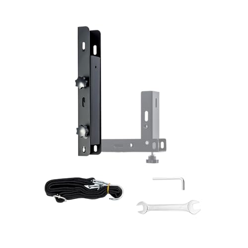 Image of Foldable Side Mount Trailer Ladder Rack for Open /Enclosed Trailers