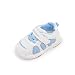 Kuner Baby Boys Brown Pu Leather +Canvas Rubber Sole Outdoor First Walkers Shoes 6- 24 Months