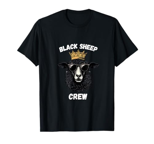 Black Sheep Crew - T-Shirt Outcast Black Sheep in Family T-Shirt
