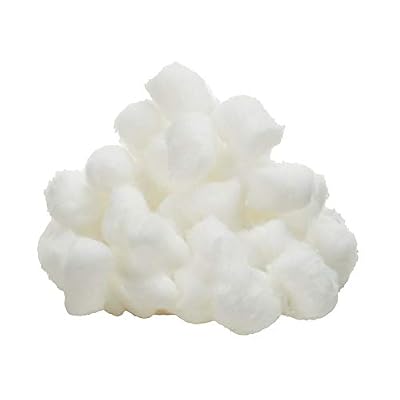 McKesson Cotton Balls [2000 Count] Bulk, 100% Pure Cotton Balls for Face, Nail Polish Remover, Makeup, Medium