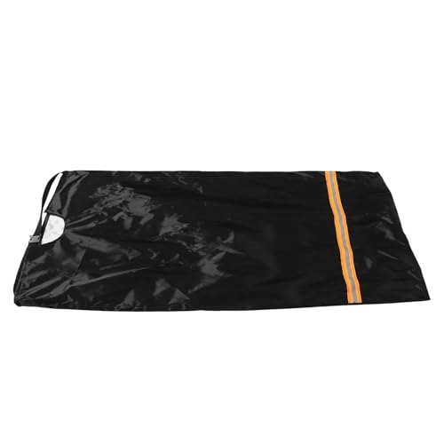 Funda para Sillín de Bicicleta Infantil Negra Protector Reflectante 2