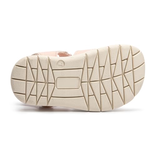 Image of Luffymomo Toddler Kids Closed Toe Fisherman Sandals | Boys Girls Lightweight Shoes,Adjustable Beach Summer Sandal