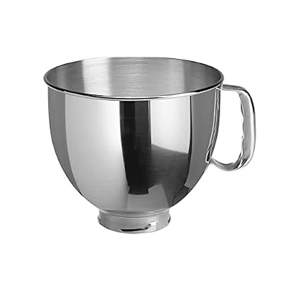 KitchenAid K5THSBP 5 Qt Tilt-Head Polished Stainless Steel Bowl with Handle