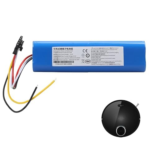 Akumulator litowo-jonowy MXJFYY 14,4 V 3400 mAh kompatybilny z Cecotec Conga 3090 3091 3092 1690 1890 2090 2290 Robot Vacuum Cleaner Akcesoria 100% rzeczywista pojemność
