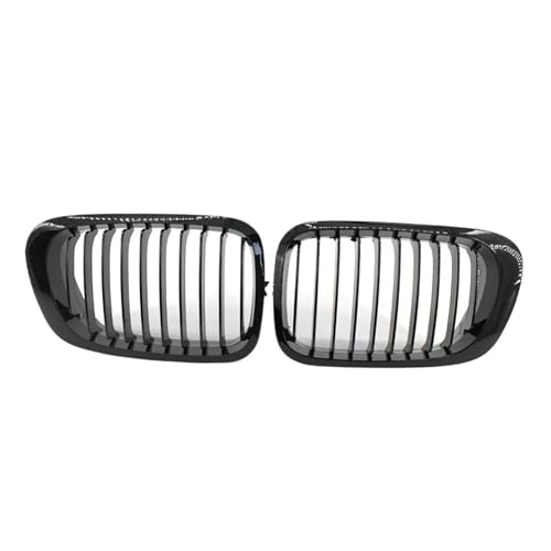 Calandre avant pour BMW E46 coupé rénovation calandres centrales cassées grille noir brillant