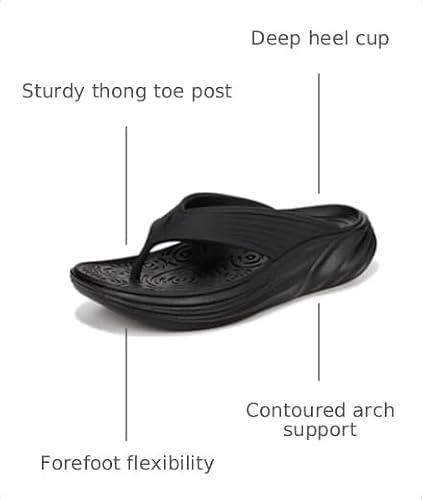 Vionic unisex-adult Tide X Thongs