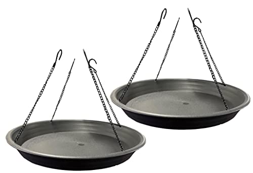 Selections Large Bird Feeder Seed Catcher Tray Attachment To Stop Mess (Pack of 2)