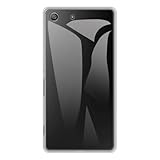 Shantime Soft Case Compatible with Sony Xperia M5, Slim Shockproof Bumper Protective Back Cover, Anti-Scratch Flexible Shell, Grip-Friendly(Clear)