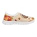 Pointodoor Cartoon Rooster Shoes for Girls Boys Slip on Fashion Causal Sneakers Maple Leaves Print Kids Running Tennis Shoes Size 13 Fall Footwear