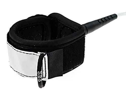SBS Legit Surf Leash (Foam White, 6ft x 3/16in (Comp)) - Thumbnail 4