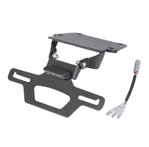 Feu de stop arrière moto LED et support de plaque pour T7 T700