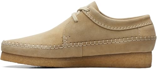 Clarks Men's Weaver Shoes Maple Suede