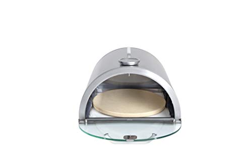 ALL'GRILL Pizzaboxx rund Edelstahl für...