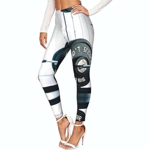 Leggings de compresión para mujer con estampado fitness mallas deportivas suaves