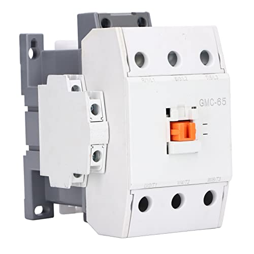 Contacteur AC 220V 65A avec 2NO + 2NC monté sur rail DIN pour système de contrôle automatique