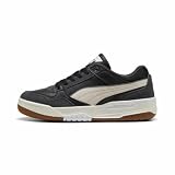 PUMA Zapatillas Rebound Retro Unisex 43, Black White Dusky Gray Warm