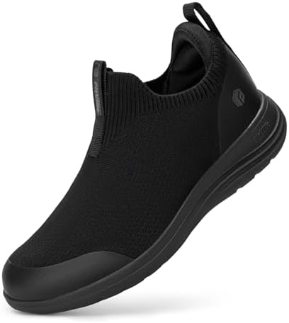 FitVille Slip on Sneaker Damen Extra Weite Walkingschuhe Atmungsaktive Turnschuhe Leichte Freizeitschuhe Freihändige Schlupfschuhe Bequeme Sportschuhe Fitness Jogging Outdoor Gym B