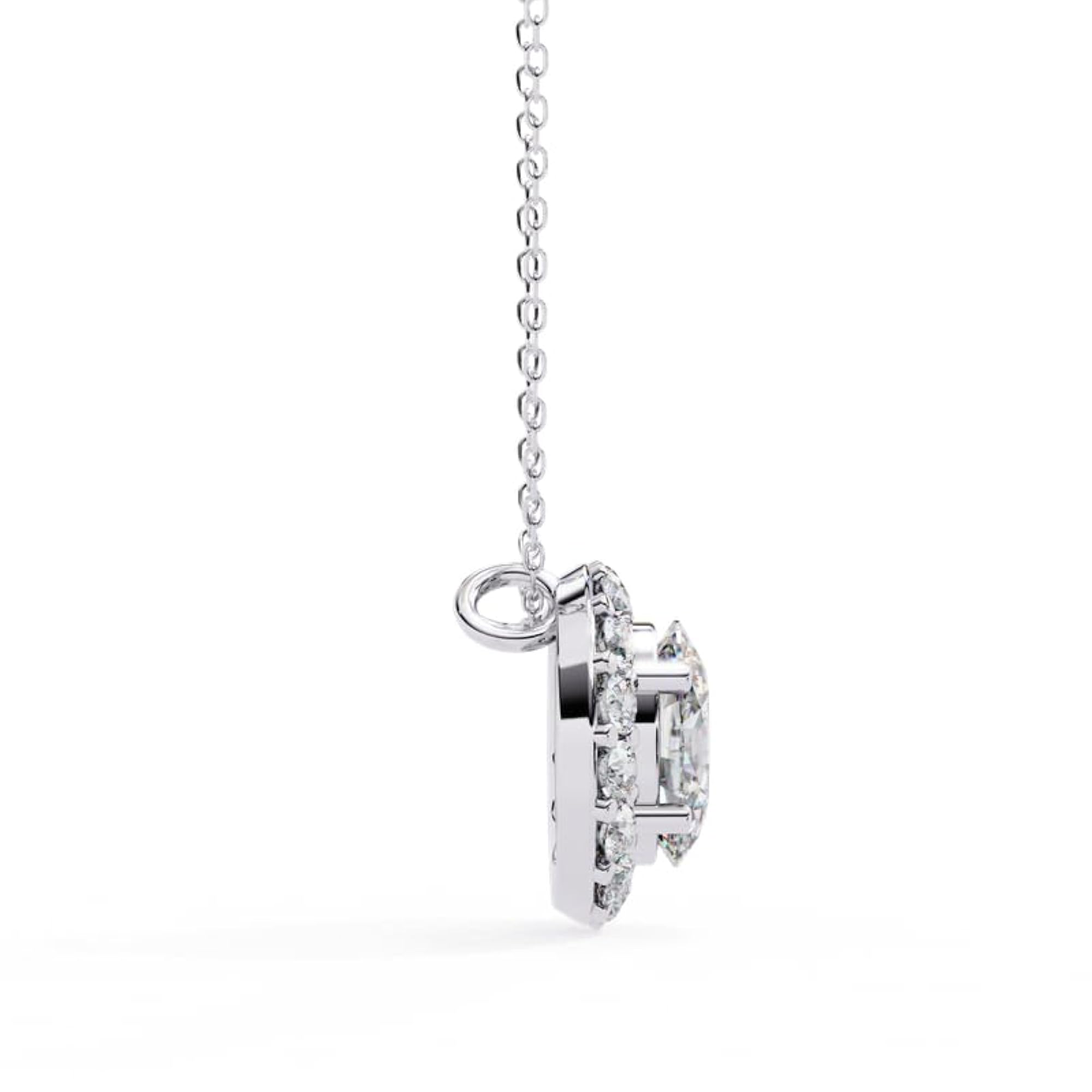 Women's 925 Sterling Silver Hallmarked Necklace with Secure Clasp