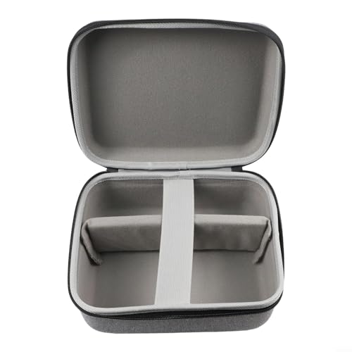 Funda transportable para proyectores XGIMI MoGo 4 y Play6, bolsa de almacenamiento a prueba de golpes con asa para uso al aire libre, gris, 24 x 19 x 11 cm, 1 unidad