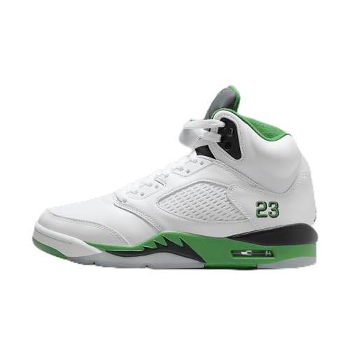 Air Jordan 5 Retro 'Lucky Green / Boston Celtics' (2024) DD9336-103 (mujeres), Blanco/Verde Suerte-Negro, 5.5