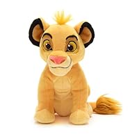 Disney Store Official Simba Mini Bean Bag Plush, The Lion King, 18cm/7\u201D, Small Cuddly Stuffed Toy Lion, Suitable for Ages 0+