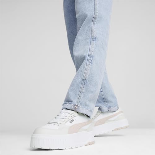 PUMA Damen Karmen II Idol Sneakers 37, White Mauve Mist Feather Gray Pink – Ansicht 2