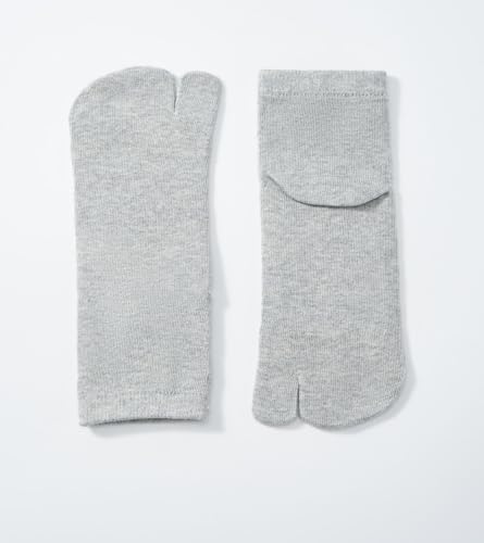 Image of Women's Solid 2 Toe Flip Flop Tabi Socks Geta Ankle Cotton 5 /6 Pairs