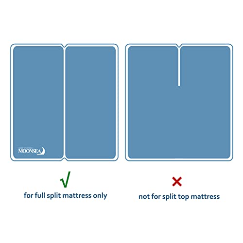 Split California King Mattress Protector Pad for Adjustable Beds, Absorbent Quilted Mattress Pad Topper Cover, Fitted Mattress Protector, Down Alternative Filling Mattress Cover Waterproof