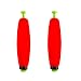 Thill Fish'N Foam Cigar Floats - Red - 2 1/2 in - Weighted Clip