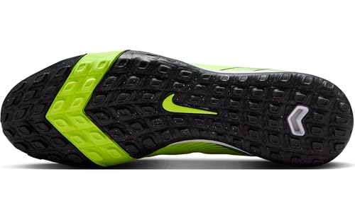 Nike Mercurial Vapor 16 Pro TF Low-Top Soccer Shoes (FQ8687-700, Volt/Black)4