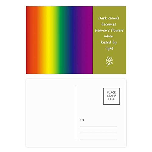Tarjetas de agradecimiento LGBT con diseño arcoíris para celebrar el orgullo en tus eventos