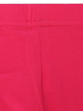 Image of BODYCARE Girls Cotton Stretch Leggings, Elastic Waist Ankle Length Leggings for Kids, Soft