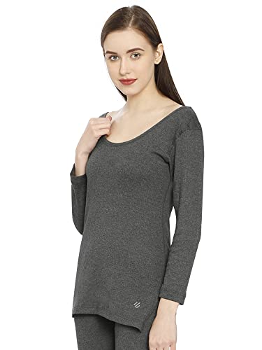 Image of ONN Women's Cotton 3 /4th Sleeve UNeck Thermal Top /Bottom Set