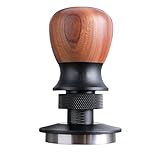 Photo Gallery vinato pressa caffè espresso professionale - tamper caffè 51mm con sistema a pressione costante 30lbs, profondità regolabile, impugnatura in noce e base in acciaio inox 304 Photo Gallery vinato pressa caffè espresso professionale - tamper caffè 51mm con sistema a pressione costante 30lbs, profondità regolabile, impugnatura in noce e base in acciaio inox 304