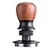 VINATO Pressa Caffè Espresso Professionale - Tamper Caffè 53.3mm con Sistema a Pressione Costante 30lbs, Profondità Regolabile, Impugnatura in Noce e Base in Acciaio Inox 304 immagine