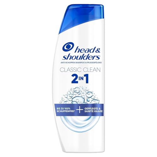 Head & Shoulders Classic Clean 2in1 Anti-Schuppen-Shampoo 400ml; Bis Zu 100Prozent Schuppenschutz, Klinisch Getestet; Sauberes Frischegefühl