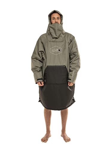 Poncho Storm Vest Sherpa chaud et coupe-vent avec grande poche