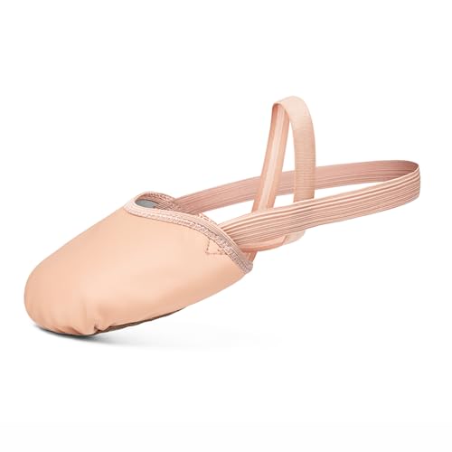 Stelle Leather Half Soles Dance Shoes Womens Lyrical Pirouette Turners Dance Shoes for Turning...