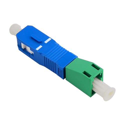 AYHYHLJZJ LWL-Patchkabel 1 m LC APC auf SC APC – Simplex-Monomode-Kabel, 9/125 μm, Gelb