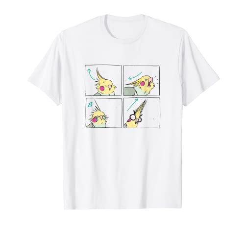 Cacatúa Divertido Pájaro Loro Meme Camiseta
