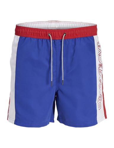JACK & JONES Jpstfiji Jjswim Colorblocking LY Sn Jnr Bañador Corto, Bluing, 176 cm para Niños
