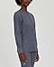 Landau Essentials Relaxed Fit 4-Pocket Snap-Front Scrub Jacket for Women 7525 Steel Grey
