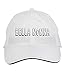 Makoroni - Bella Nonna Hat Adjustable Cap, DesS57 White